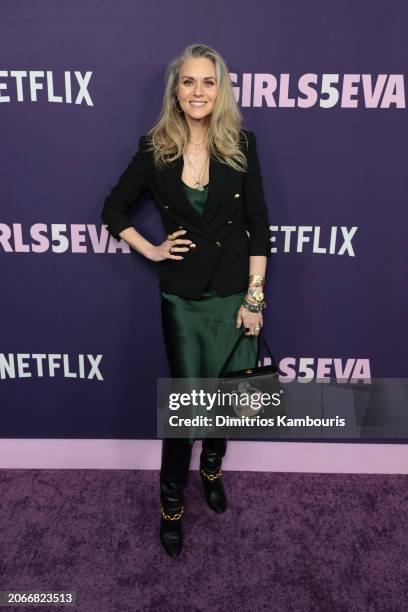 Hilarie Burton attends Netflix's "Girls5eva" Season 3 premiere at Paris Theater on March 07, 2024 in New York City.