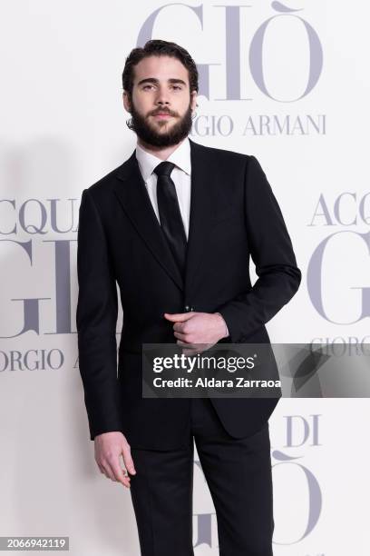 Julio Peña Fernández attends the Madrid photocall for "ACQUA DI GIO" By Giorgio Armani at Matadero Madrid on March 07, 2024 in Madrid, Spain.