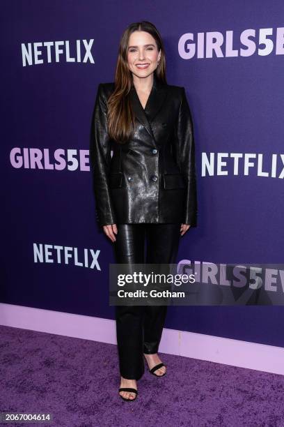 Sophia Bush attends Netflix's "Girls5eva" season 3 premiere at Paris Theater on March 07, 2024 in New York City.