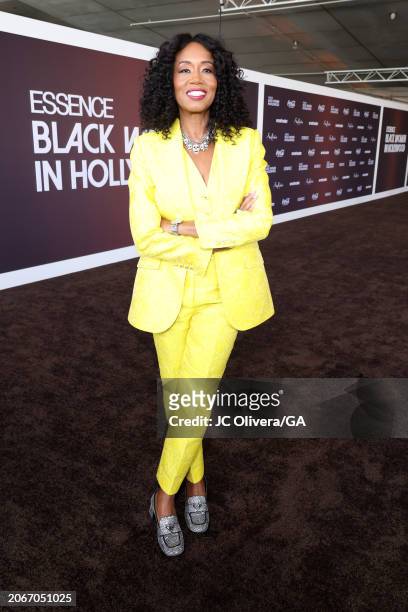 Kathryn Busby attends the ESSENCE Black Women in Hollywood Awards at Academy Museum of Motion Pictures on March 07, 2024 in Los Angeles, California.