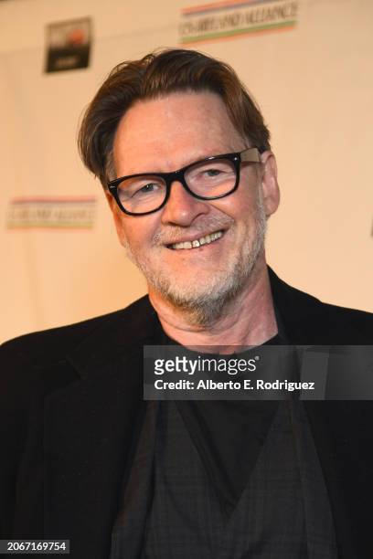Donal Logue attends the US-Ireland Alliance's 18th annual Oscar Wilde Awards at Bad Robot on March 07, 2024 in Santa Monica, California.