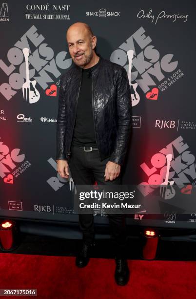 Executive producer John Varvatos attends the Eighth Annual LOVE ROCKS NYC Benefit Concert For God's Love We Deliver at Beacon Theatre on March 07,...