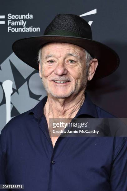 Bill Murray attends the Eighth Annual LOVE ROCKS NYC Benefit Concert For God's Love We Deliver at Beacon Theatre on March 07, 2024 in New York City.