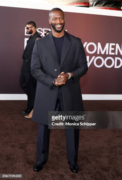 Aldis Hodge attends the ESSENCE Black Women in Hollywood Awards at Academy Museum of Motion Pictures on March 07, 2024 in Los Angeles, California.