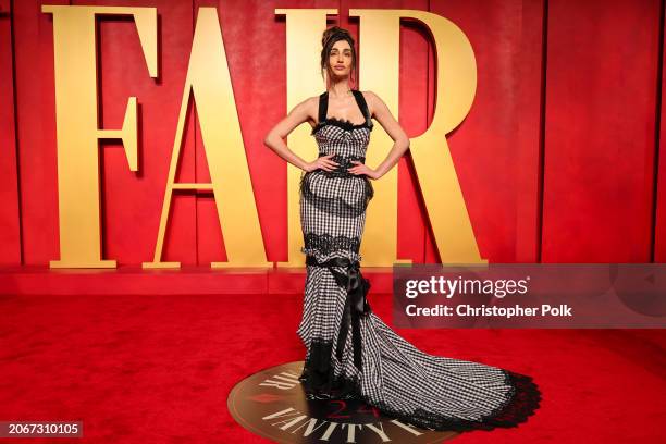 Vienna Skye at the 2024 Vanity Fair Oscar Party held at the Wallis Annenberg Center for the Performing Arts on March 10, 2024 in Beverly Hills,...