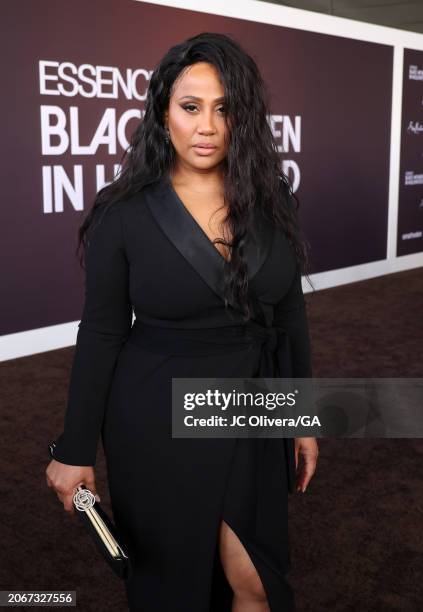 Angela Beyince attends the ESSENCE Black Women in Hollywood Awards at Academy Museum of Motion Pictures on March 07, 2024 in Los Angeles, California.