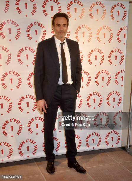 Anthony Delon attend the "Un Rien C'est Tout" Gala at Musée de l'Armée on March 07, 2024 in Paris, France.