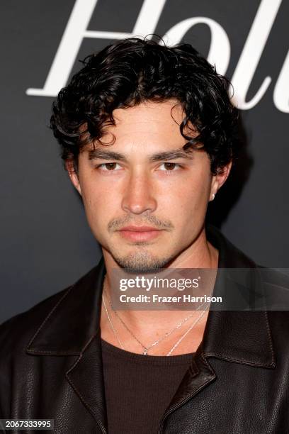 Gavin Leatherwood attends The Hollywood Reporter And Tik Tok's Academy Award Nominee Celebration at Ardor on March 07, 2024 in West Hollywood,...