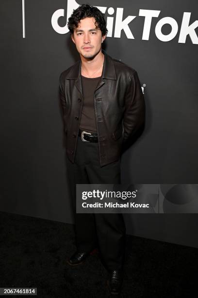 Gavin Leatherwood attends The Hollywood Reporter and TikTok's Nominees Night presented by Heineken Silver at Ardor on March 07, 2024 in West...