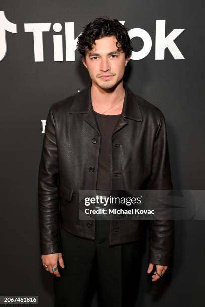 Gavin Leatherwood attends The Hollywood Reporter and TikTok's Nominees Night presented by Heineken Silver at Ardor on March 07, 2024 in West...