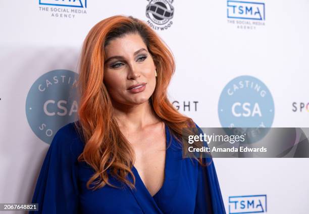 Actress Trace Lysette attends The Casting Society's 39th Annual Artios Awards at The Beverly Hilton on March 07, 2024 in Beverly Hills, California.