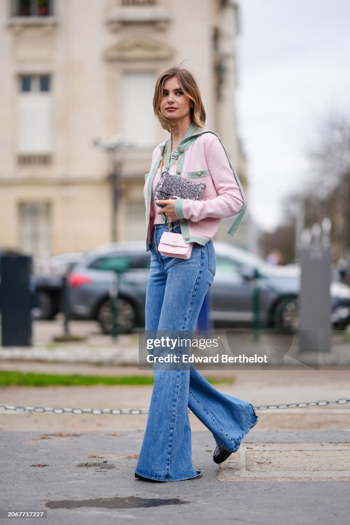 Street Style - Paris Fashion Week - Womenswear Fall/Winter 2024/2025 - Day Nine