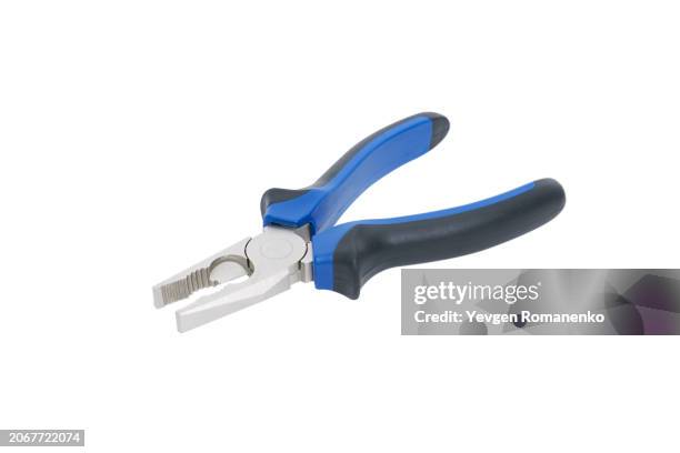 pliers isolated on white background - pliers stock pictures, royalty-free photos & images