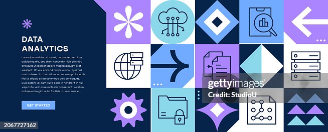 Data Analytics Web Banner Design Data Analytics Web Banner Design