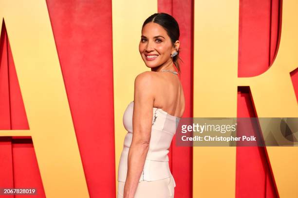Olivia Munn at the 2024 Vanity Fair Oscar Party held at the Wallis Annenberg Center for the Performing Arts on March 10, 2024 in Beverly Hills,...