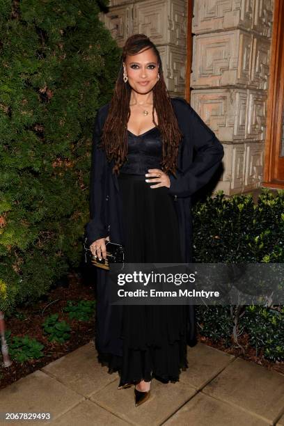 Ava DuVernay attends W Magazine and Louis Vuitton's Academy Awards Dinner at a Private Residence on March 07, 2024 in Los Angeles, California.