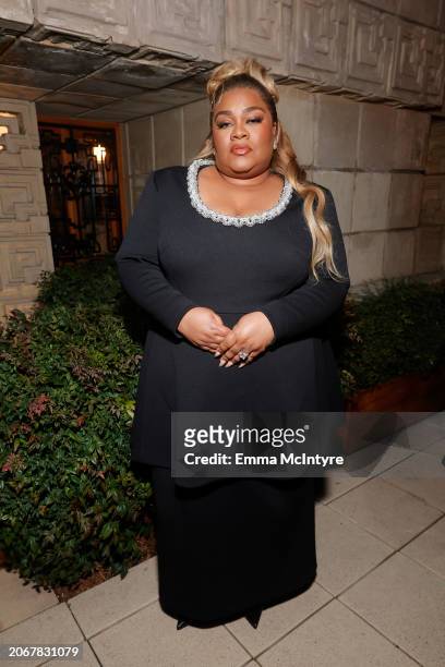 Da'Vine Joy Randolph attends W Magazine and Louis Vuitton's Academy Awards Dinner at a Private Residence on March 07, 2024 in Los Angeles, California.