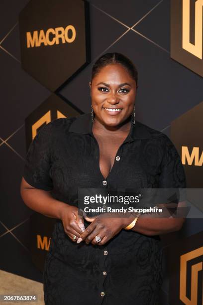Danielle Brooks attends the MACRO 6th Annual Pre-Oscars Party at Audrey Irmas Pavillion on March 07, 2024 in Los Angeles, California.