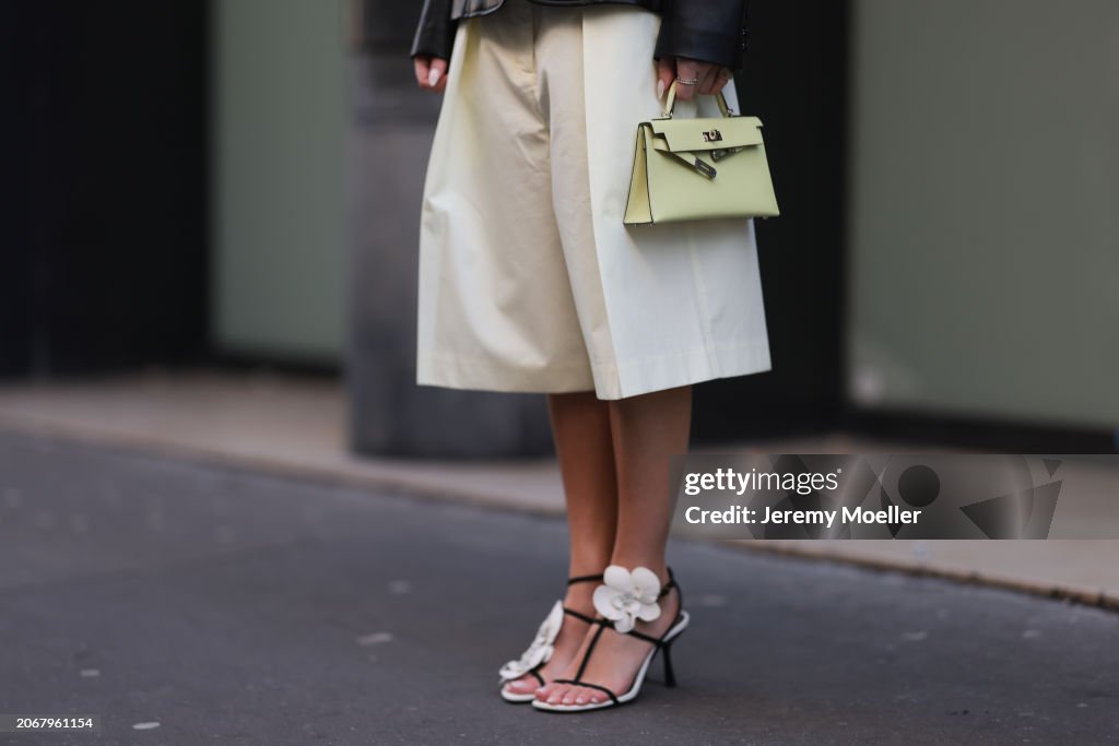 Street Style - Paris Fashion Week - Womenswear Fall/Winter 2024/2025 - Day Eight