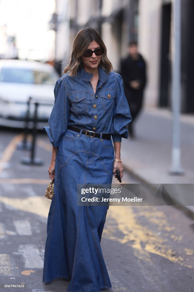 Street Style - Paris Fashion Week - Womenswear Fall/Winter 2024/2025 - Day Eight