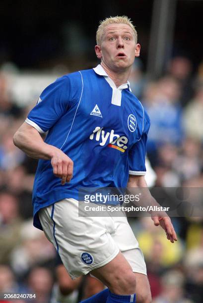 March 6: Mikael Forssell of Birmingham City in action during the Premier League match between Birmingham City and Bolton Wanderers at St Andrews on...