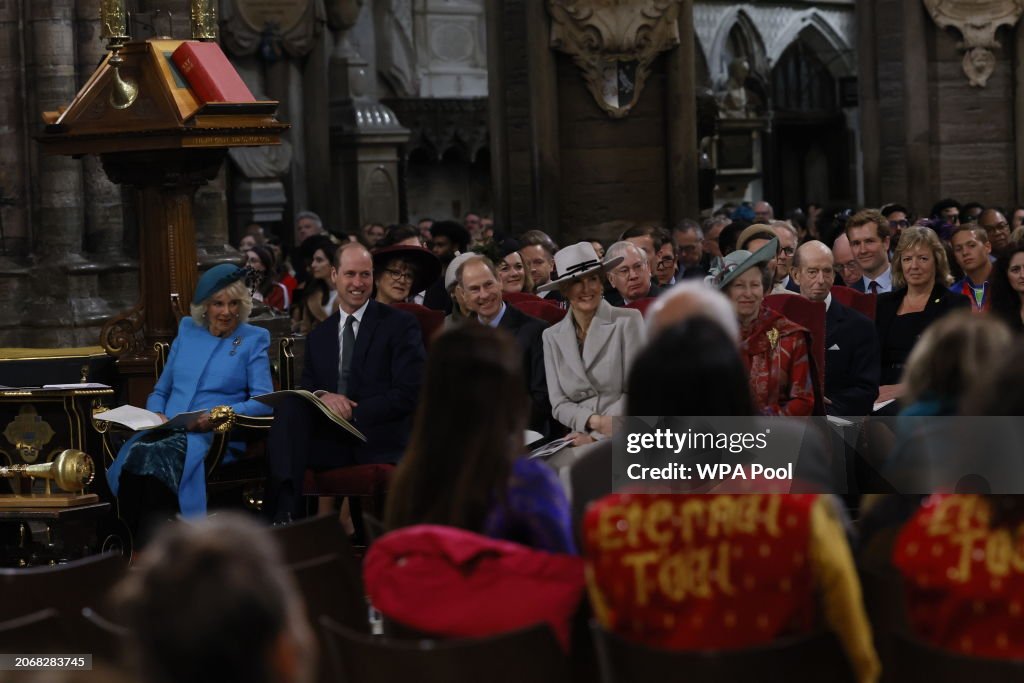 The British Royal Family Attend Annual Commonwealth Day Service