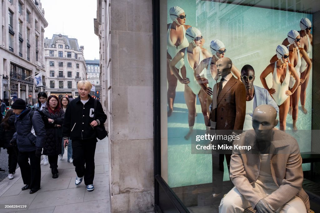 Suit Supply Brand Advertising Images In London