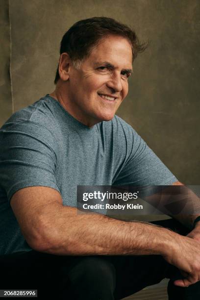 Mark Cuban from 'The World According to Allee Willis' poses for a portrait on March 10, 2024 at SxSW in Austin, Texas.