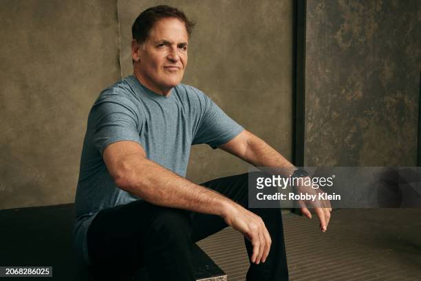 Mark Cuban from 'The World According to Allee Willis' poses for a portrait on March 10, 2024 at SxSW in Austin, Texas.