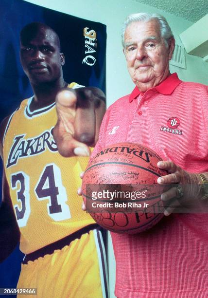 Basketball Coach Peter Newell has coached many NBA players including Shaquille O'Neal, Hakeem Olajuwon and Bill Walton at his home in Palos Verdes...