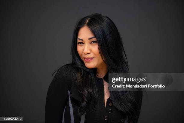 Indonesian singer-songwriter Anggun at the photocall for the presentation of Jesus Christ Superstar on stage at the Sistina Chapiteau. Milano , March...