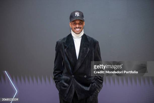 Actor Feisal Bonciani at the photocall for the presentation of Jesus Christ Superstar on stage at the Sistina Chapiteau. Milan , March 4th, 2024