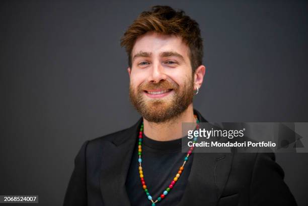 Italian singer Lorenzo Licitra at the photocall for the presentation of Jesus Christ Superstar on stage at the Sistina Chapiteau. Milan , March 4th,...