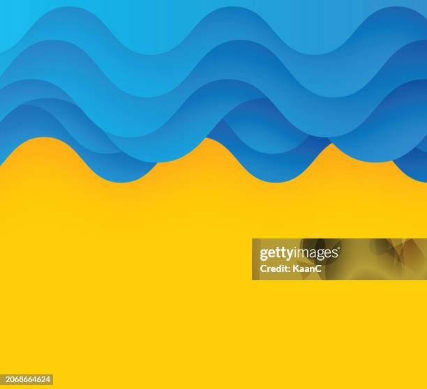 abstract wave shapes concept design background. abstract background. abstract shapes background. abstract colored background. vector illustration stock illustration - bronze background stock illustrations