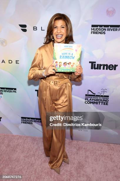 Hoda Kotb attends the Hudson River Park Friends 8th Annual Playground Committee Luncheon at Current at Chelsea Piers on March 08, 2024 in New York...