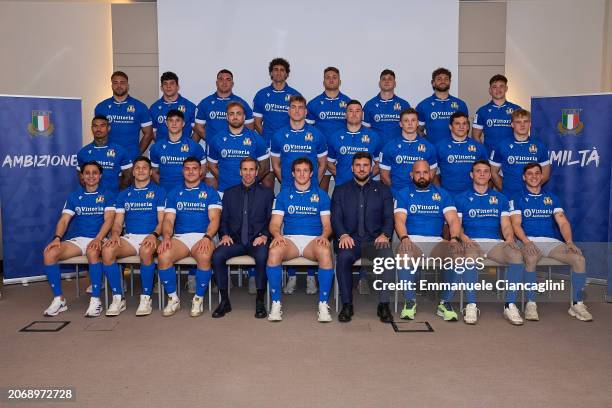 Italian Rugby Team Portraits Fotografías e imágenes de stock - Getty Images