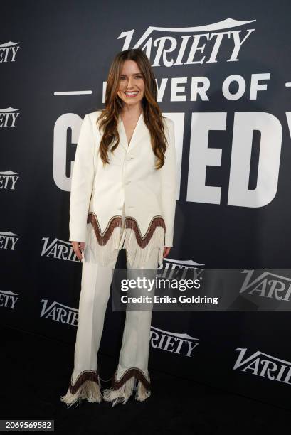 Sophia Bush attends the “Variety Power of Comedy” during the 2023 SXSW Conference and Festivals at ACL Live on March 08, 2024 in Austin, Texas.