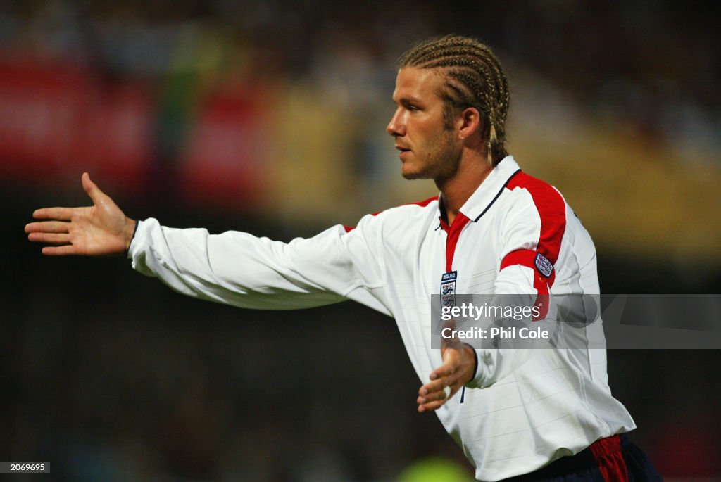 David Beckham of England