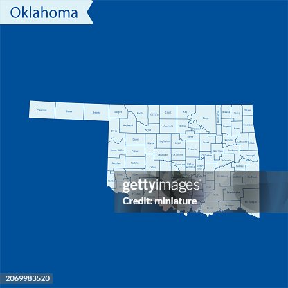 Oklahoma map Oklahoma map