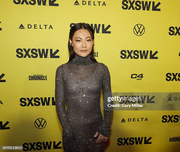 Zine Tseng attends the world premiere of "3 Body Problem" during the