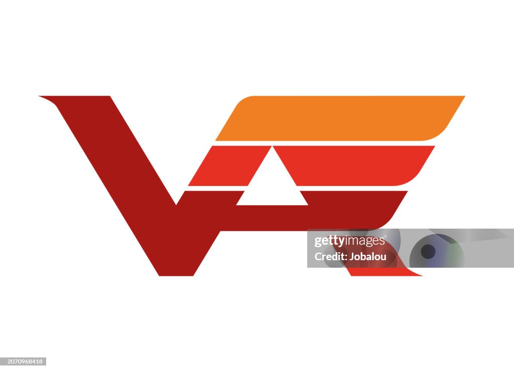 Beschriftung VA Markensymbol Design