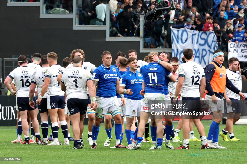 Italy v Scotland- Guinness Six Nations 2024