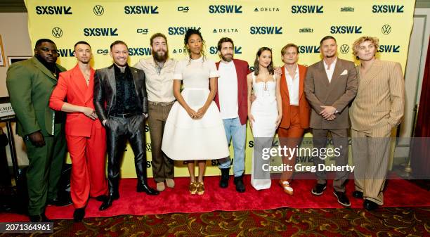 Jean Catfish, Dominique Columbus, Conor McGregor, Post Malone, Jessica Williams, Jake Gyllenhaal, Daniela Melchior, Billy Magnussen, JD Pardo and...