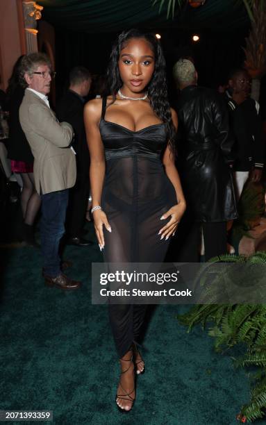 Normani attends the WME 2024 Oscar Party at Private Residence on March 08, 2024 in Los Angeles, California.