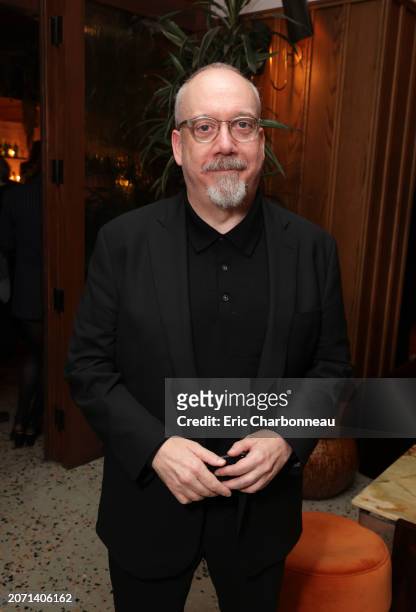 Paul Giamatti attends United Talent Agency's Oscars pre-party at Soho House Holloway in West Hollywood on March 8, 2024.