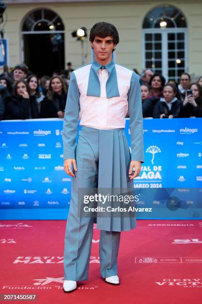 José Pastor attends the 27th Malaga Film Festival closing ceremony photocall at the Cervantes Theater on March 09, 2024 in Malaga, Spain.