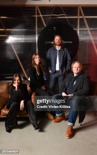 Ariana Ron Pedrique, John Michael Riva Jr., Indeana Underhill and Jack T. Gibson attend the Mammoth Film Festival on March 03, 2024 in Mammoth,...