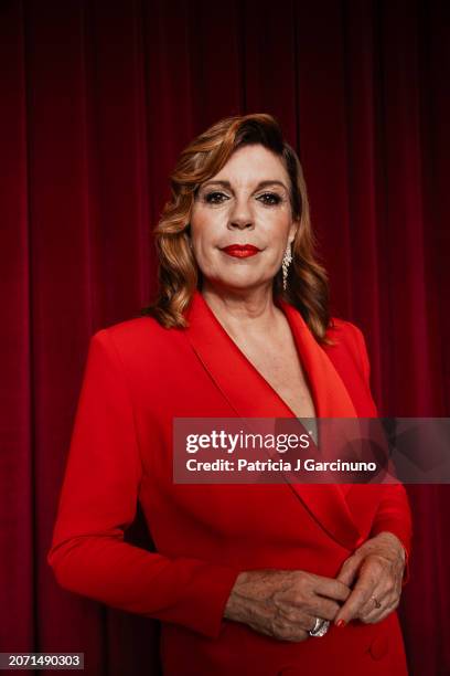 Belinda Washington poses during a portrait session at Teatro Cervantes during the Malaga Film Festival 2024 on March 07, 2024 in Malaga, Spain.