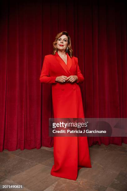 Belinda Washington poses during a portrait session at Teatro Cervantes during the Malaga Film Festival 2024 on March 07, 2024 in Malaga, Spain.