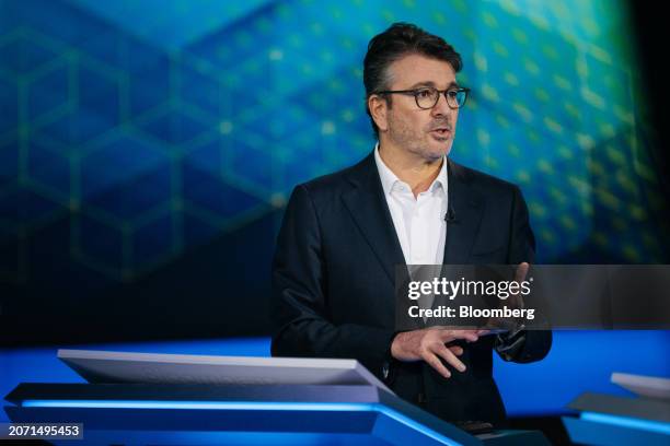 Kasim Kutay, chief executive officer of Novo Holdings A/S, during a Bloomberg Television interview in London, UK, on Tuesday, March 12, 2024. Novo...